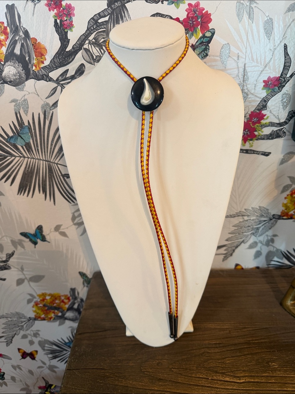 Audrey Limoges Collection Handmade Bolo Tie